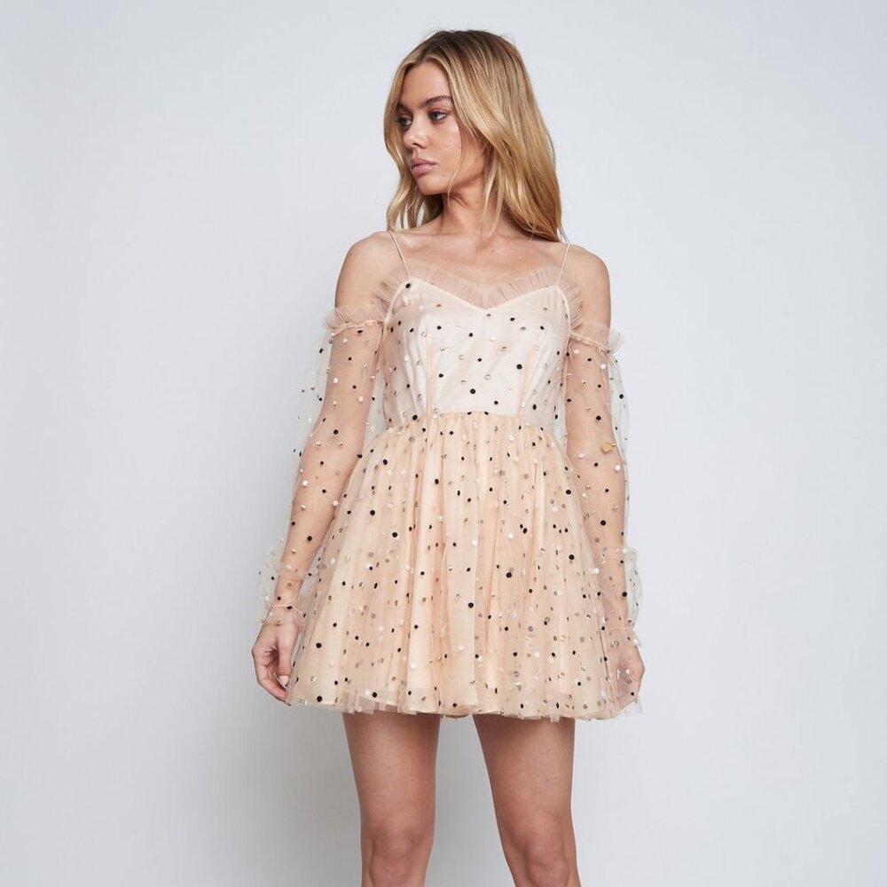 LIKE NEW LURELLY CIERRA TULLE DRESS - Picture 2 of 11